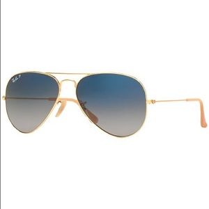 RAY-BAN Polarized Original Aviator Sunglasses